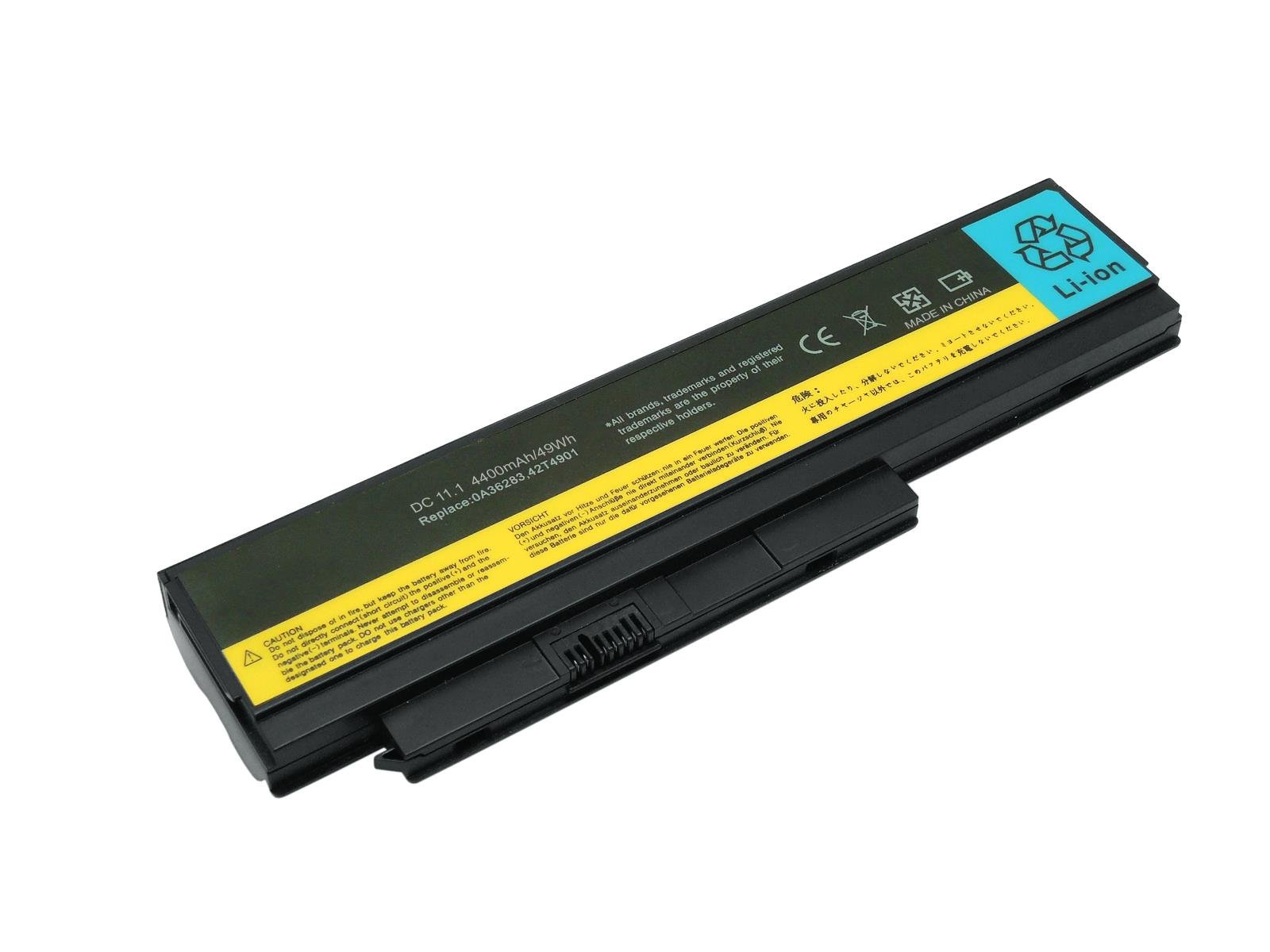 RETRO Lenovo ThinkPad X220, X220i, X220s Notebook Bataryası - 6 Cell
