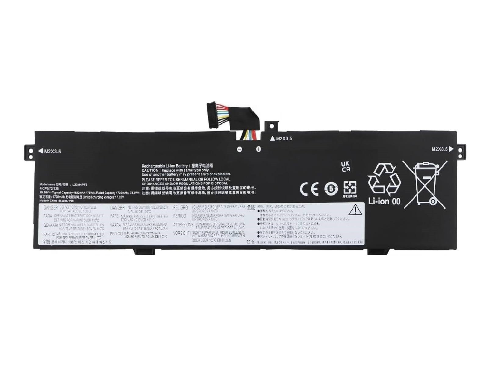 RETRO Lenovo Yoga Pro 9-14IRP8, L22M4PF6 Notebook Bataryası