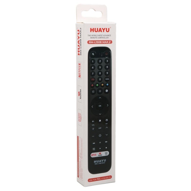 RM-L1508 TCL Max Netflix Youtube Prime Video Tuşlu LCD Led TV Kumanda
