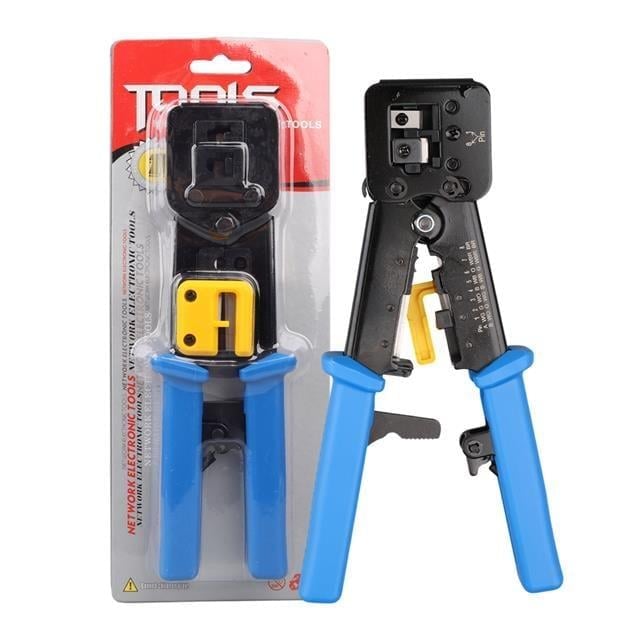S-Line EA2 Yeni Nesil EZ-45 RJ45/RJ11 Açık Uçlu Ez Rj45 İkili Çakma Pense