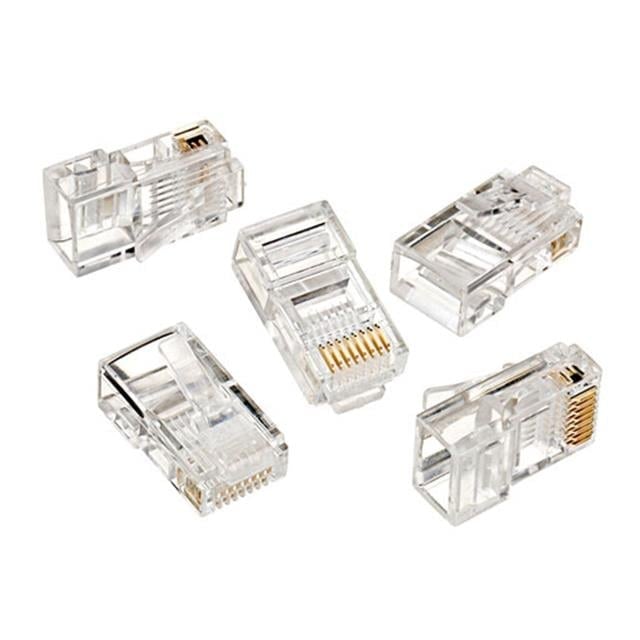 S-Link RJ-45 Utp Konnektör Jack 100 lü Paket     SL-COB8P