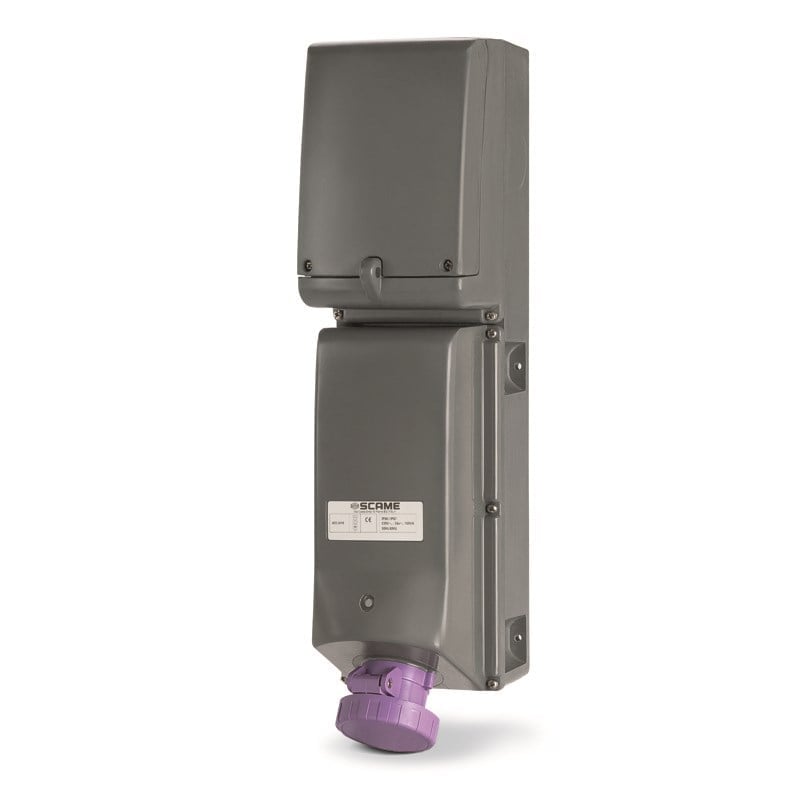Scame 503.2416-F 16A 2P 24V ATEX IP66 Interlocked Priz 503.2416-F