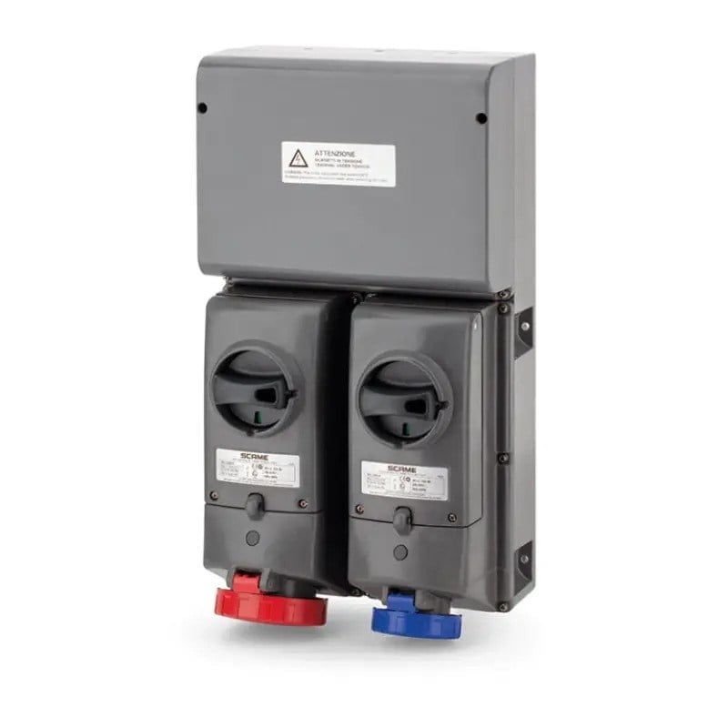 Scame 579.EX40-154 40A 400V Ex Dağıtım Panosu 2x32A 3P+E 1x16A 3P+N+E IP66 579.EX40-154