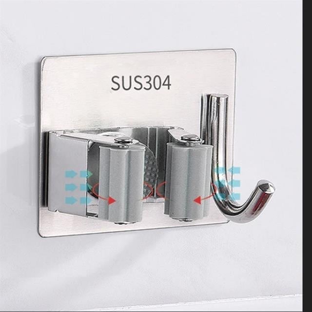 Sunup SN-26354 Kancalı Duvara Monte Süpürgee-Paspas Tutucu