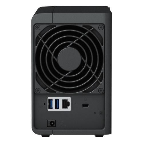 Synology DS223 2 Yuvalı Tower NAS | 36 TB'a Kadar Kapasite, 2 GB DDR4 RAM, Btrfs Dosya Sistemi