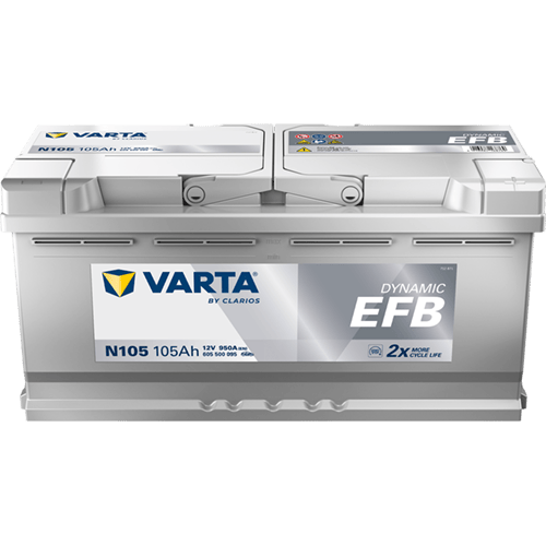 VARTA N105 BLUE DYNAMIC 12V 105AH EFB AKU