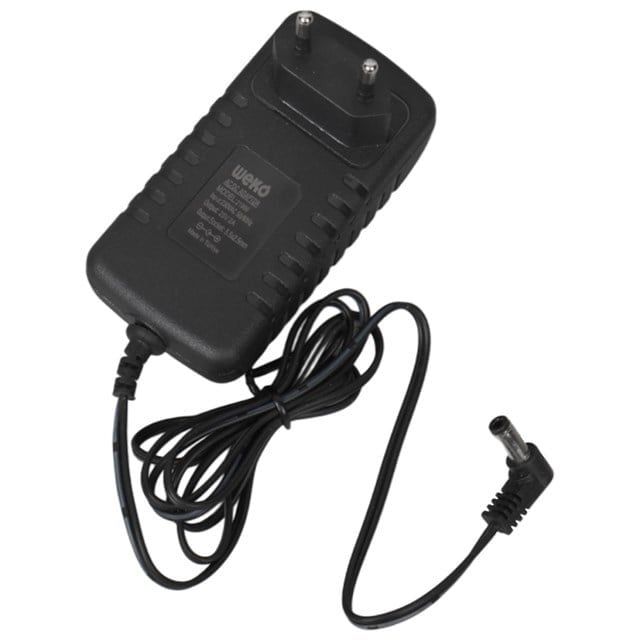 Weko WK-21966 25 Volt - 2 Amper - 50 Watt 5.5*2.5 Mm L Uçlu Kırmızı Yeşil Ledli Yerli Üretim Şarjlı Matkap Adaptörü