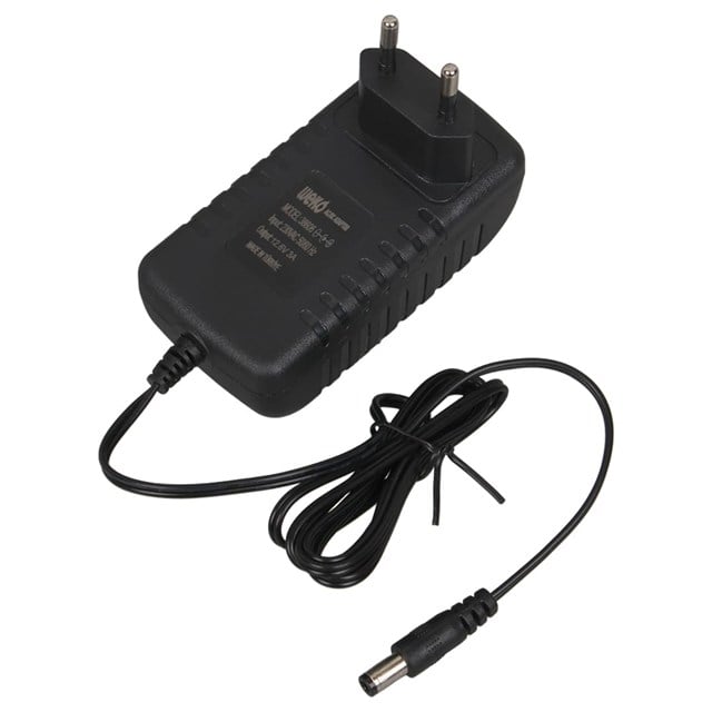 Weko WK-38606 Yerli Üretim 12.6 Volt - 3 Amper 5.5*2.5 Mm Uçlu Ledli Priz Tipi Şarj Adaptörü