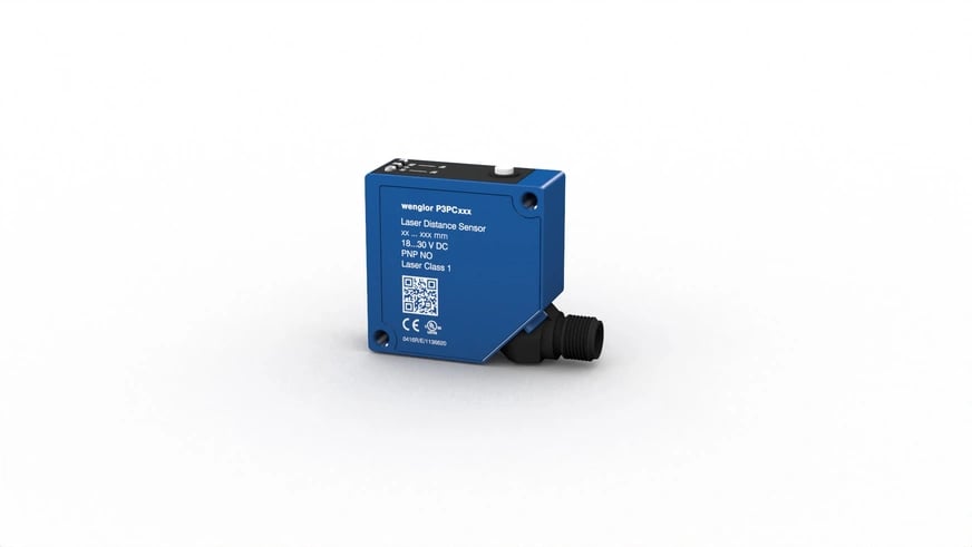 Wenglor P3PC301 Lazer mesafe sensörü üçgenleme prensipli
