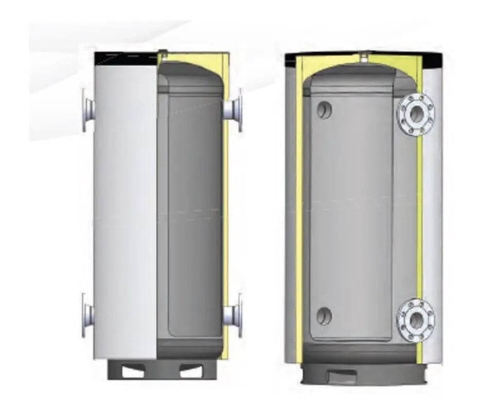 Wenta WBFHT 100 Lt Buffer Tank - Ücretsiz Sevk WBFHT100