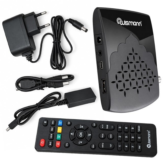 Wismann W2000 Full HD Dijital Mini Uydu Alıcısı HDMI TKGS 8000 Kanal Hafızalı