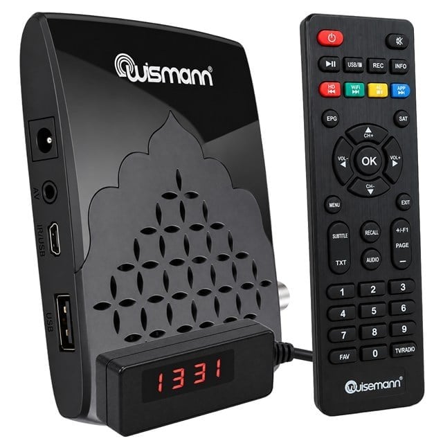 Wismann W2000 Full HD Dijital Mini Uydu Alıcısı HDMI TKGS 8000 Kanal Hafızalı