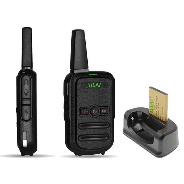 Wln KD-C51 16 Kanal Siyah Tekli Telsiz