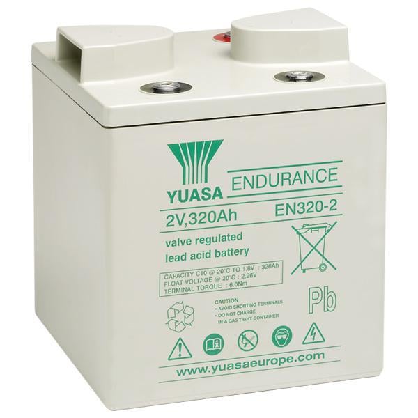 Yuasa 2 Volt 320 Ah EN 320-2 model   Kuru Akü