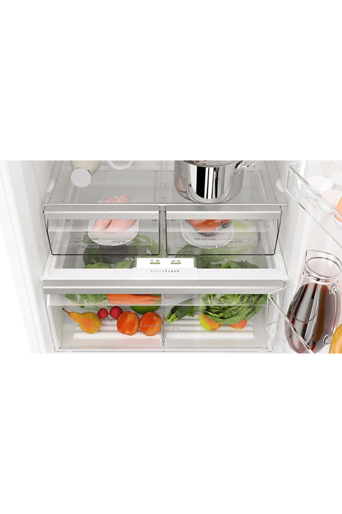BD3076WECN E Enerji Sınıfı 578 Lt Alttan Derin Donduruculu NoFrost Buzdolabı Beyaz
