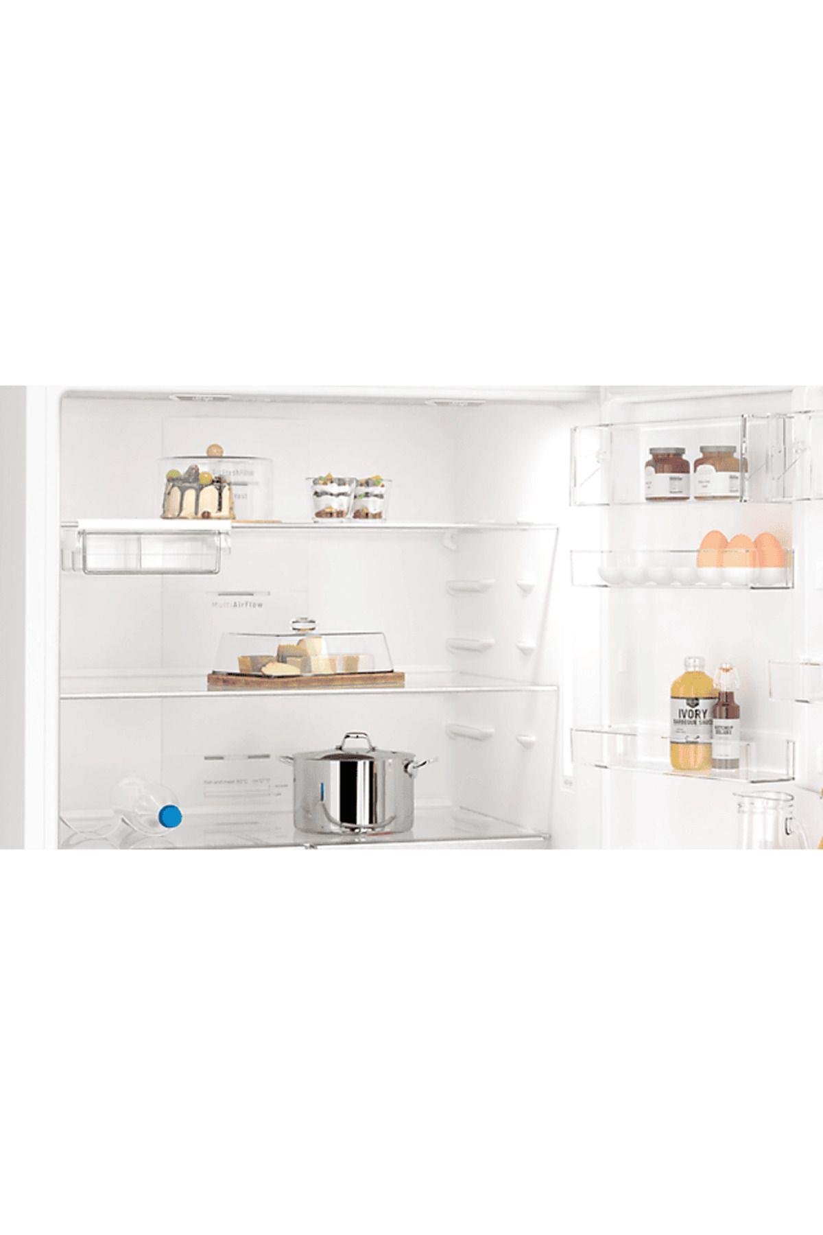 BD3086WECN E Enerji Sinifi 631 Lt Alttan Derin Donduruculu NoFrost Buzdolabi Beyaz