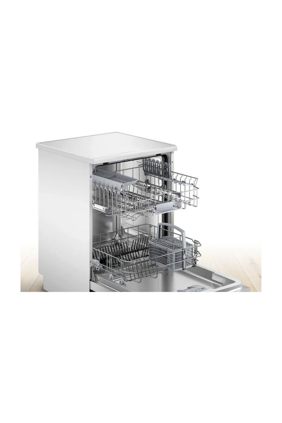 BOSH SMS26DW00T / Beyaz - 6 Program Bulaşık Makinesi