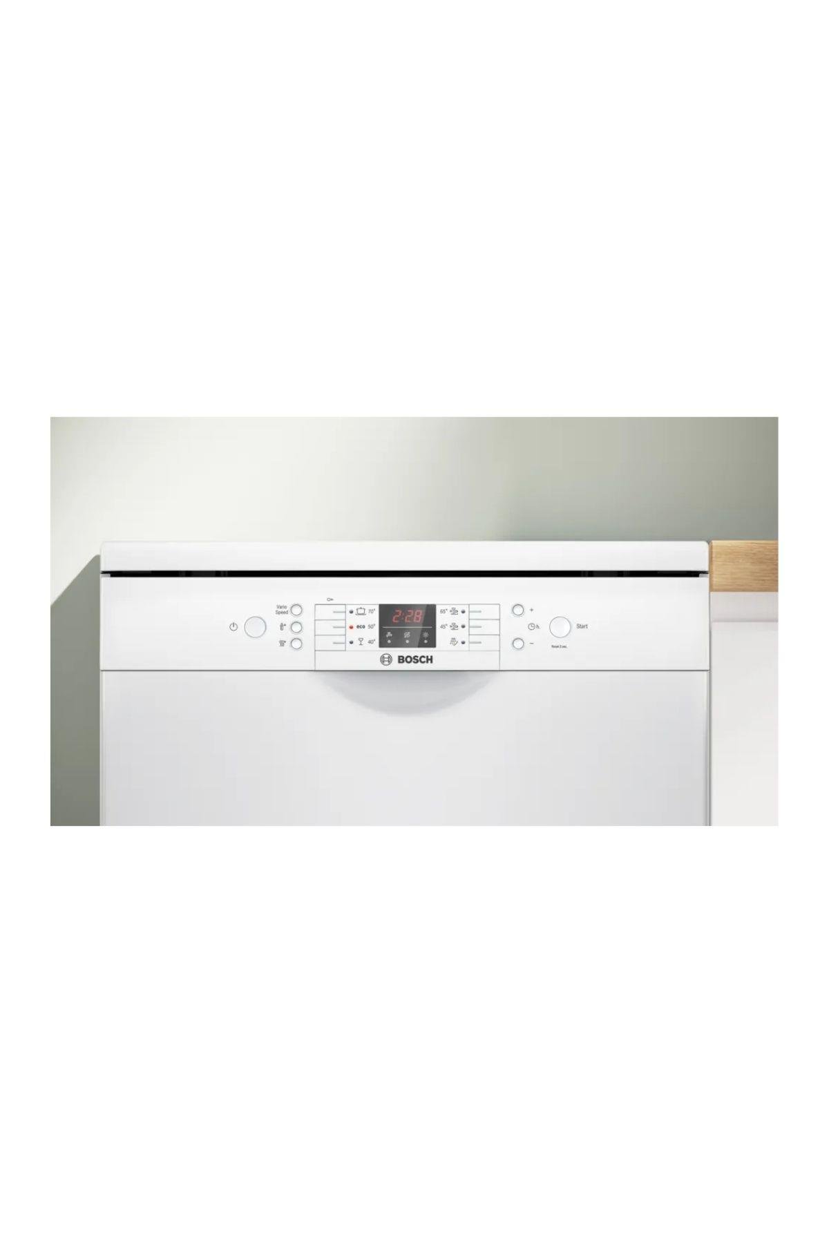 BOSH SMS26DW00T / Beyaz - 6 Program Bulaşık Makinesi