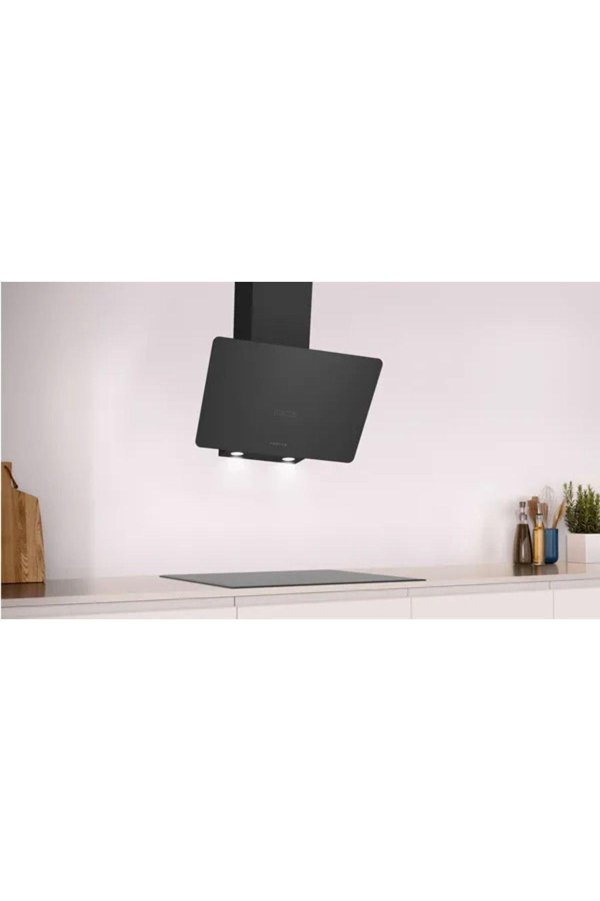DVK6J469 Siyah Cam Duvar Tipi Davlumbaz