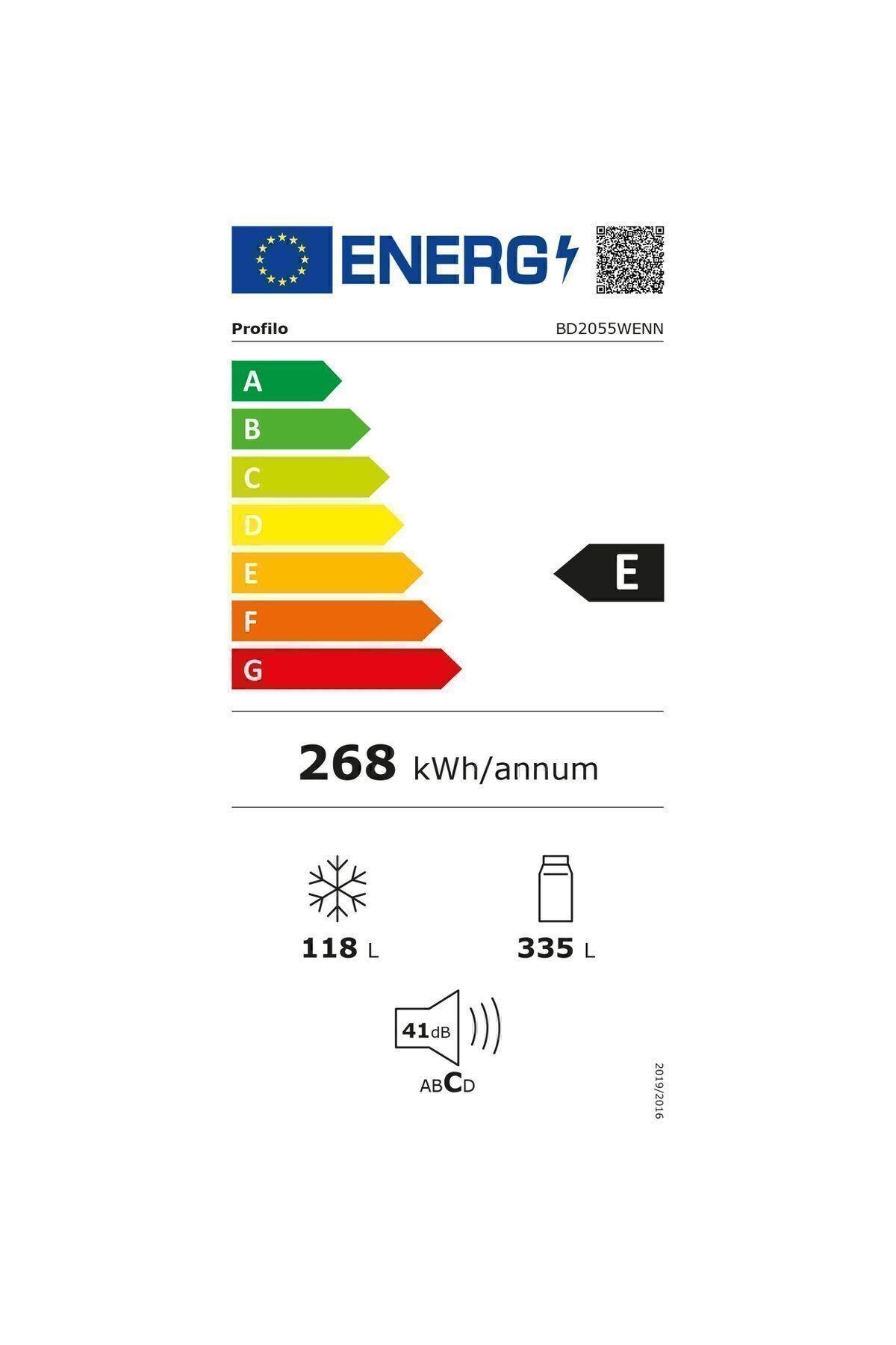 Nofrost Buzdolabı E Enerji Sınıfı 453 Litre