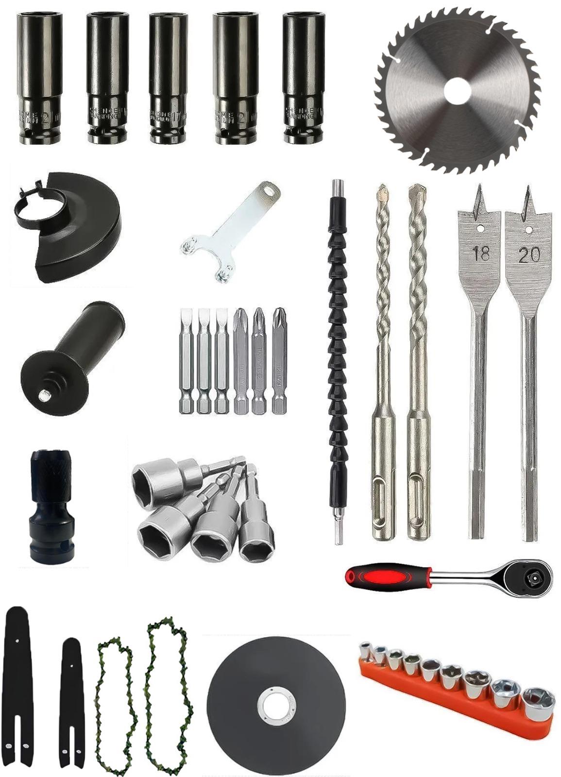 RETOOLS 6 LI SET KIRMIZI ( DAİRE TESTERE + DAL BUDAMA )