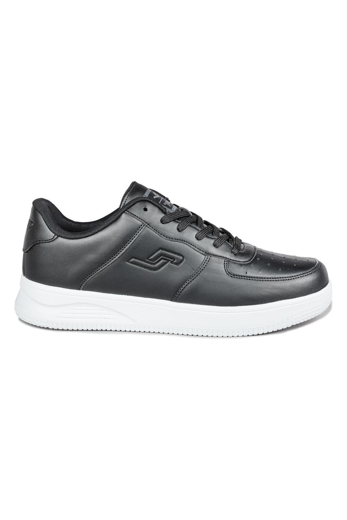 21516 Siyah - Beyaz Kadın Sneaker Günlük Spor Ayakkabı