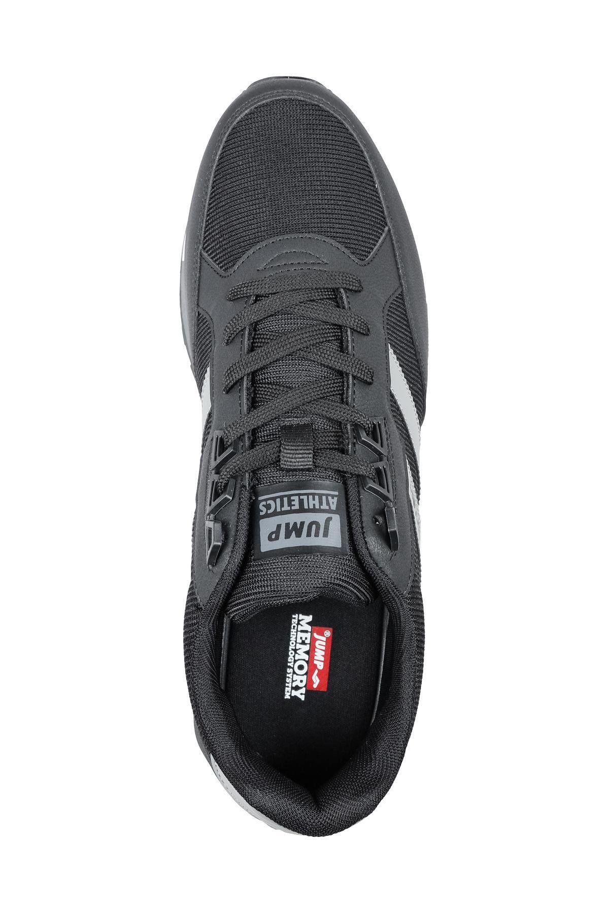23920 Siyah Erkek Sneaker Günlük Spor Ayakkabı