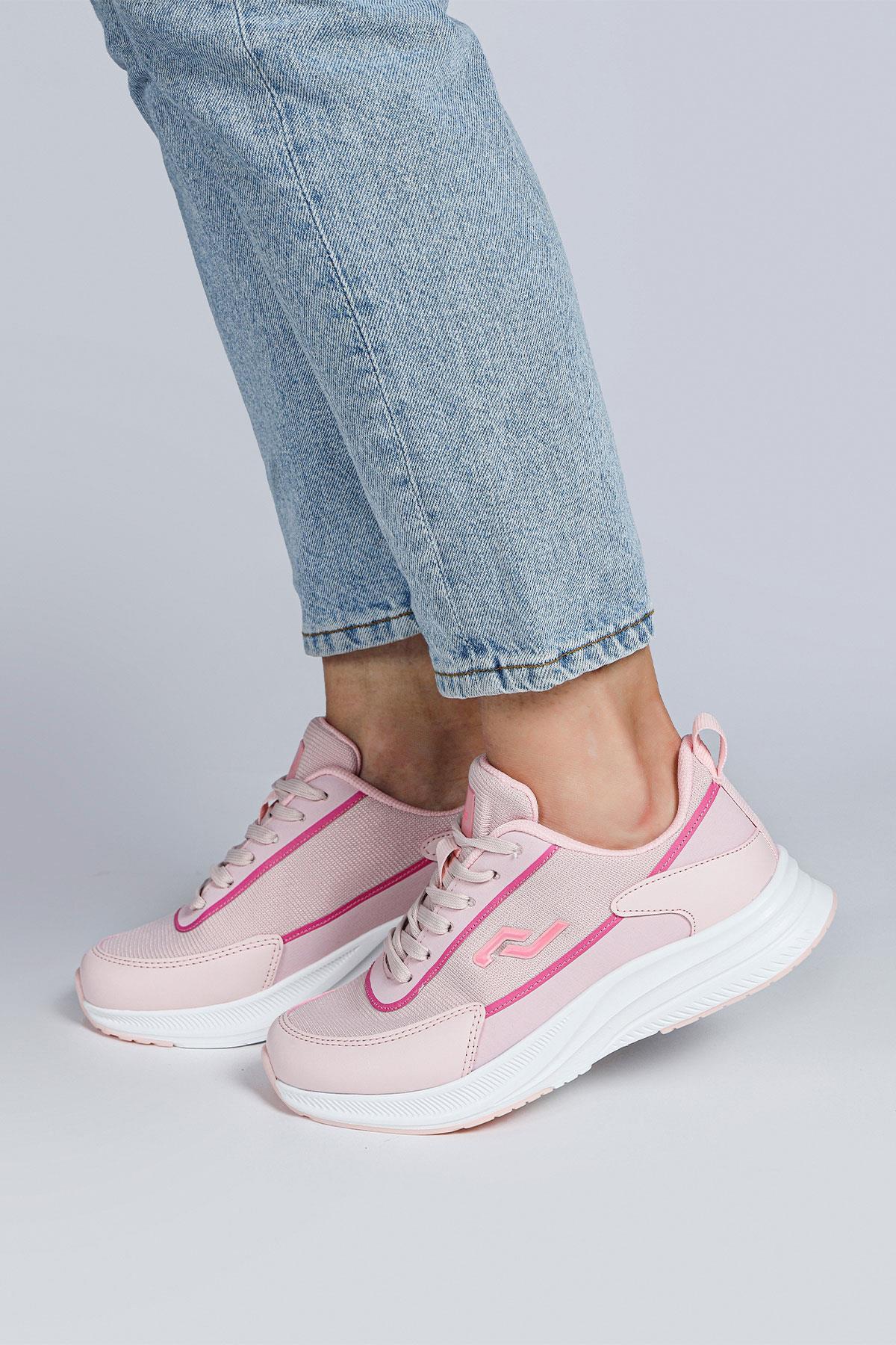 28086 Pembe Kadın Sneaker Günlük Spor Ayakkabı