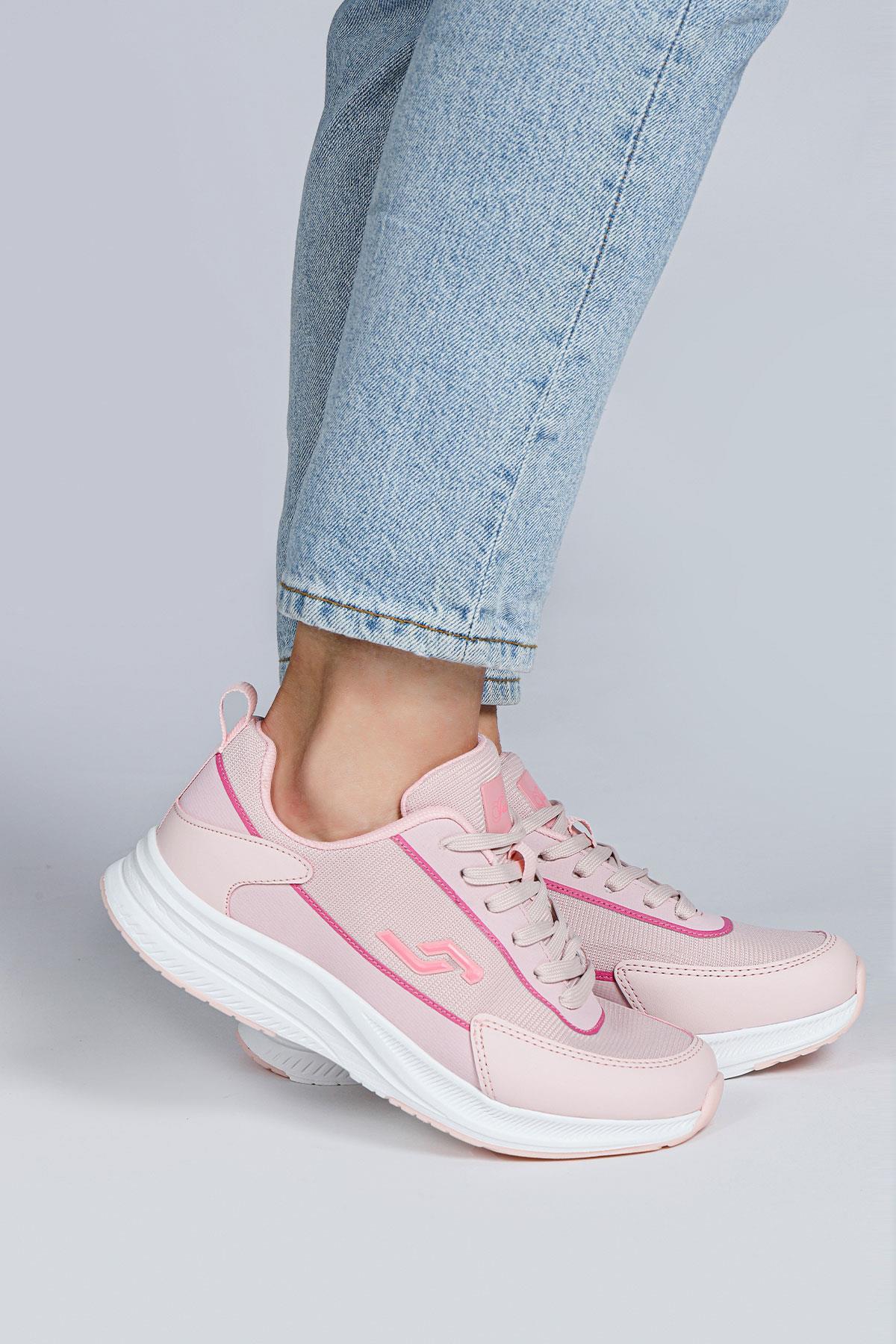 28086 Pembe Kadın Sneaker Günlük Spor Ayakkabı
