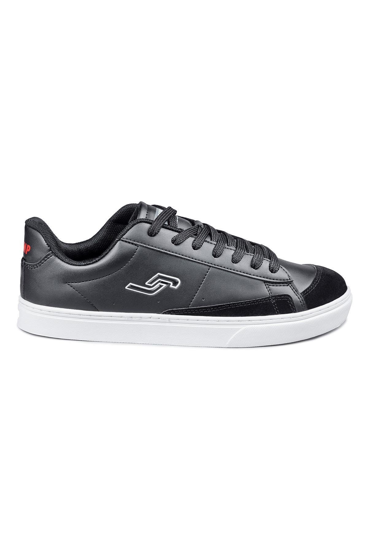 28167 Siyah - Beyaz Erkek Sneaker Günlük Spor Ayakkabı