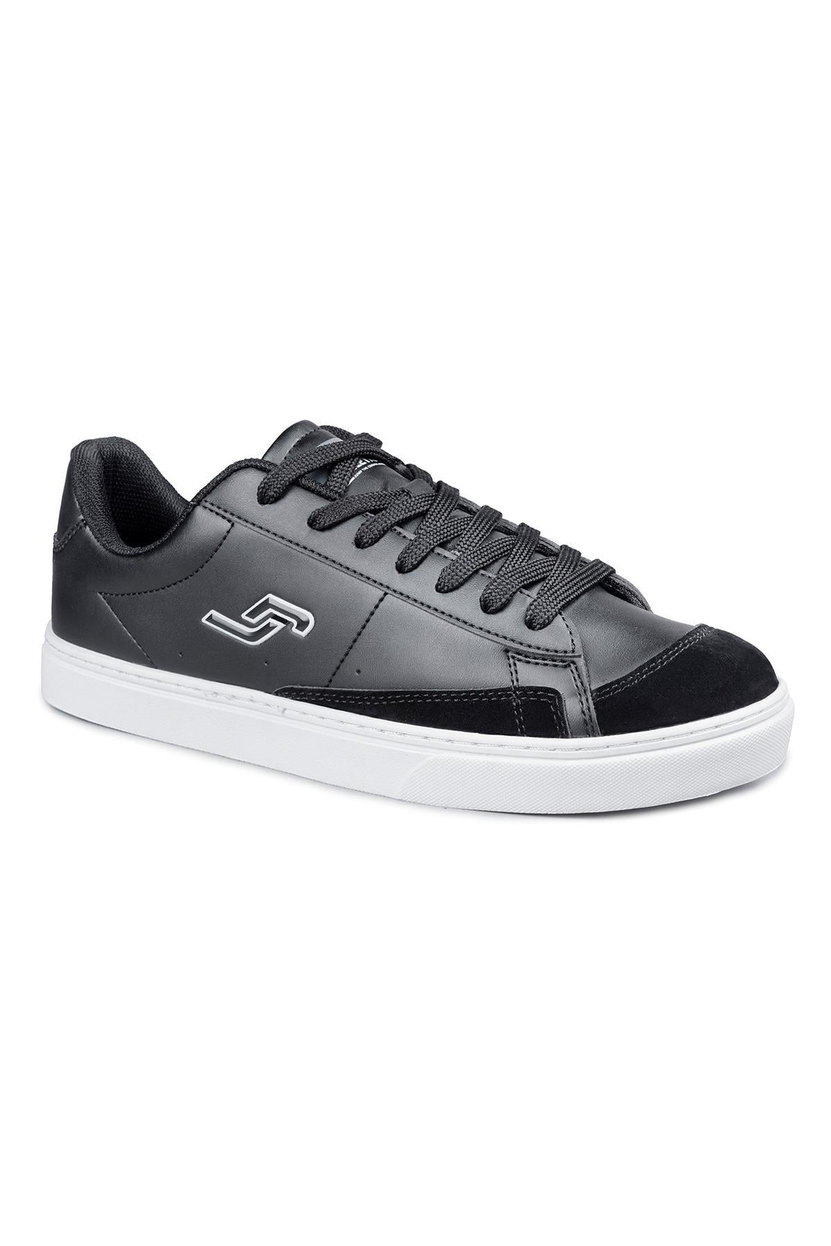 28167 Siyah - Beyaz Erkek Sneaker Günlük Spor Ayakkabı