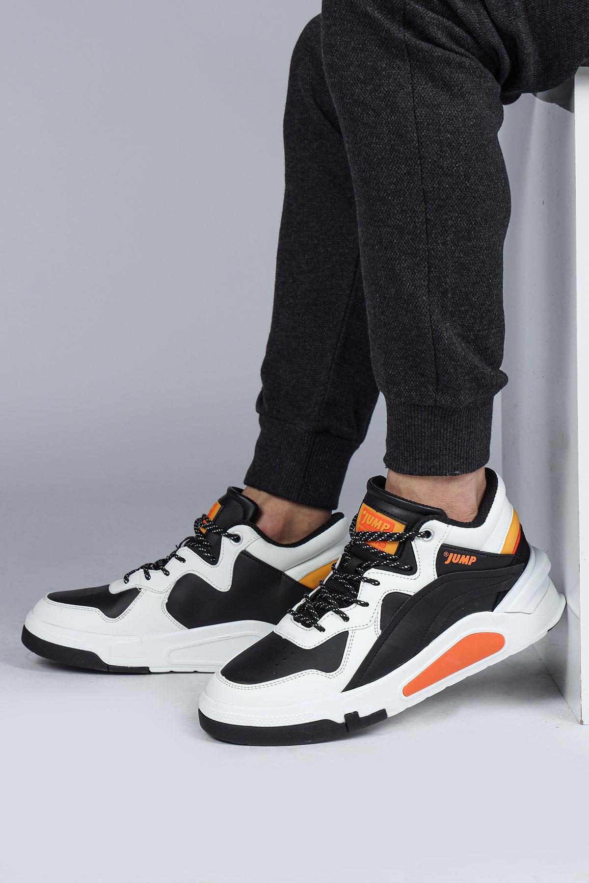 29103 Yüksek Bilekli Siyah Erkek Sneaker Günlük Spor Ayakkabı