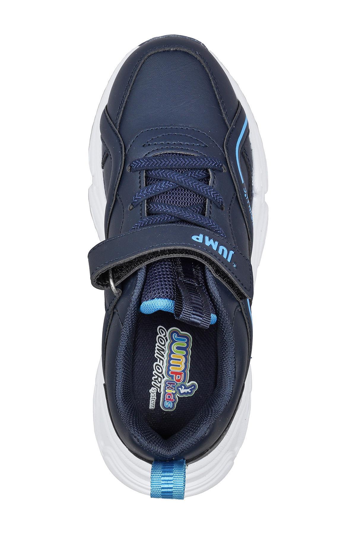 29603 Cırtlı Lacivert Üniseks Çocuk Sneaker Günlük Spor Ayakkabı