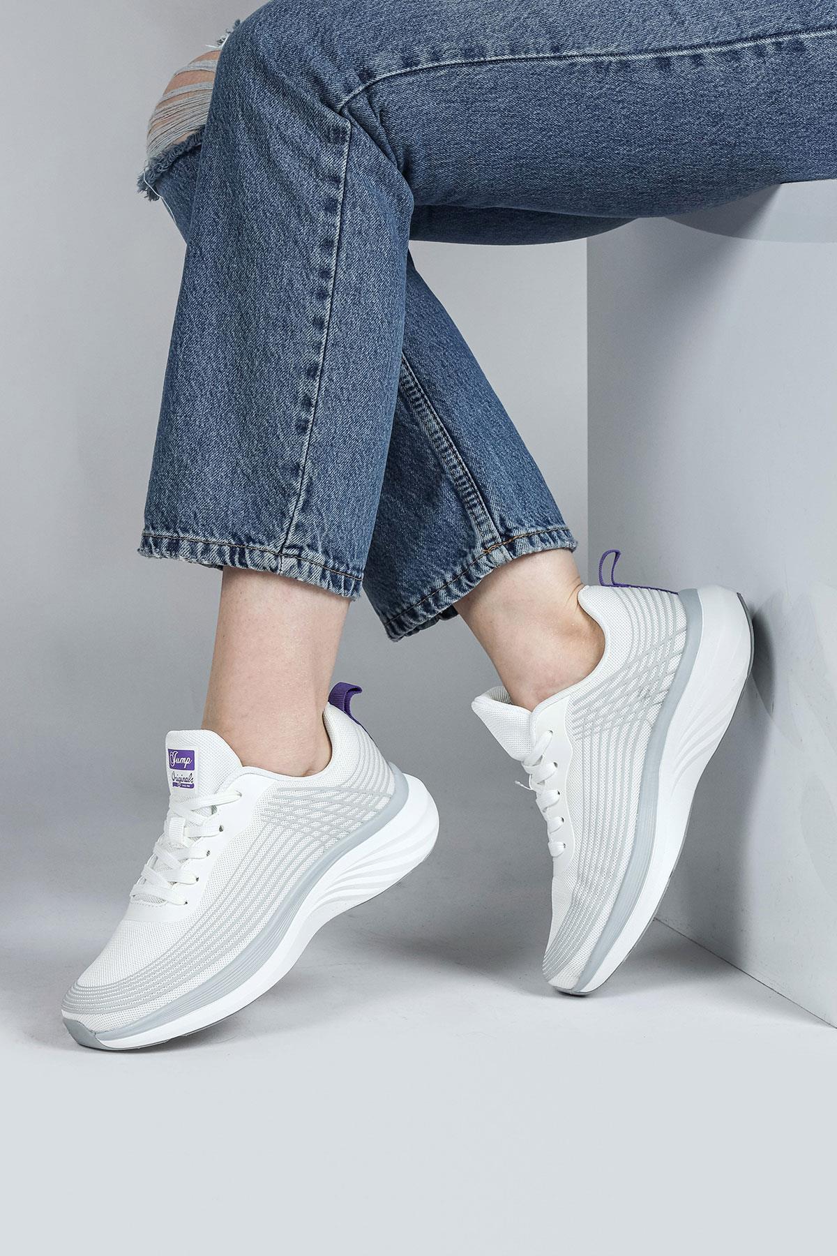 29828 Beyaz Kadın Sneaker Günlük Spor Ayakkabı