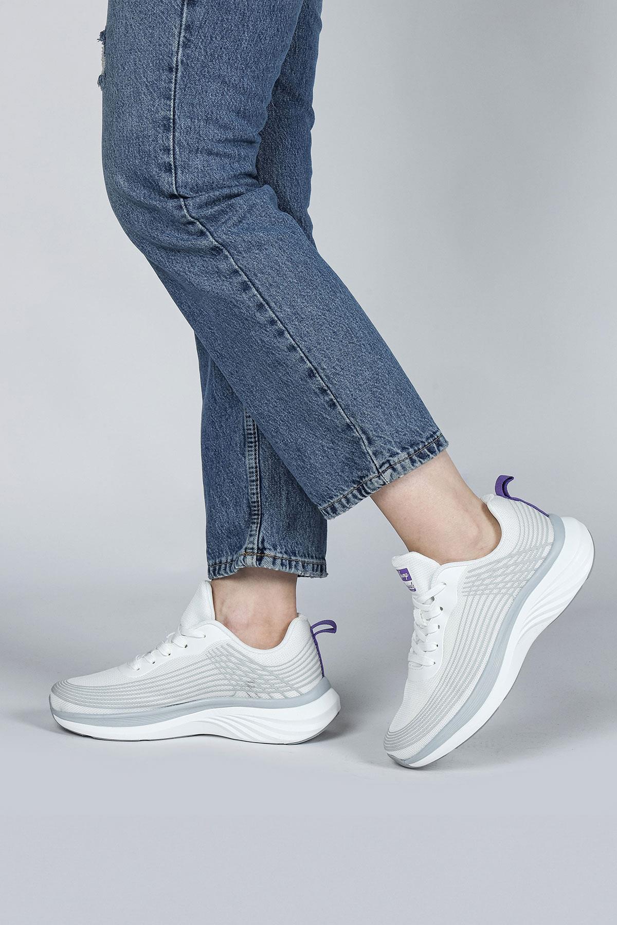 29828 Beyaz Kadın Sneaker Günlük Spor Ayakkabı