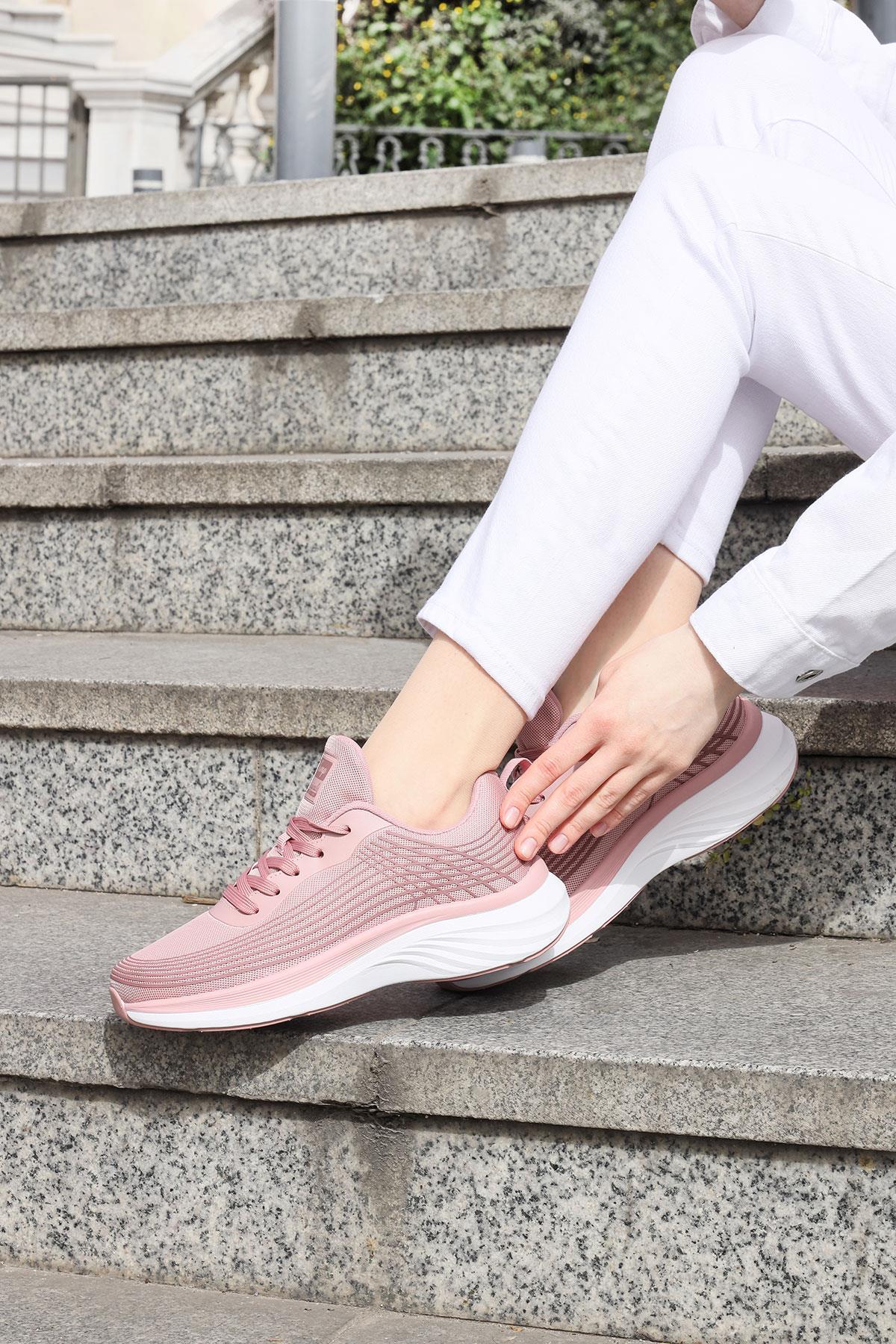 29828 Pembe Kadın Sneaker Günlük Spor Ayakkabı