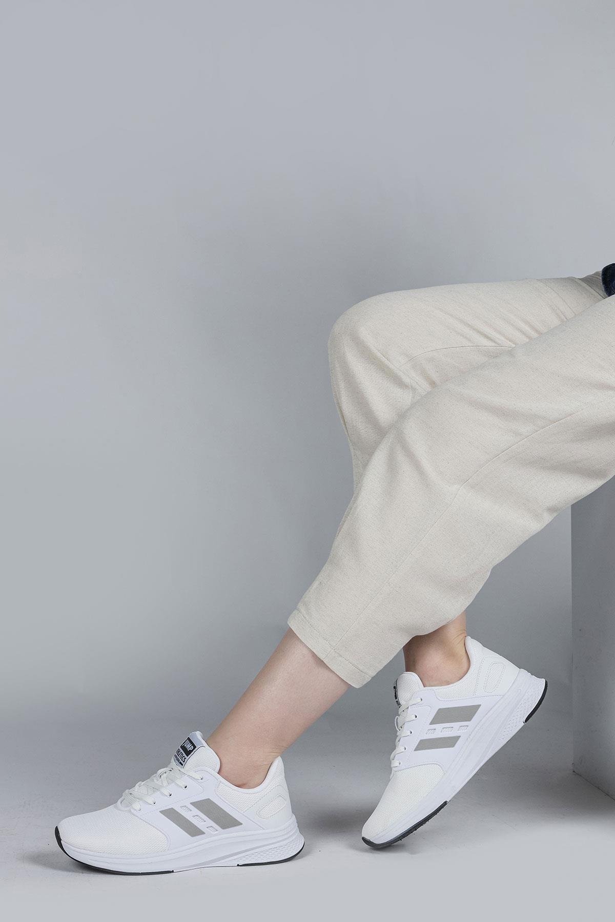 29964 Beyaz Kadın Sneaker Günlük Spor Ayakkabı