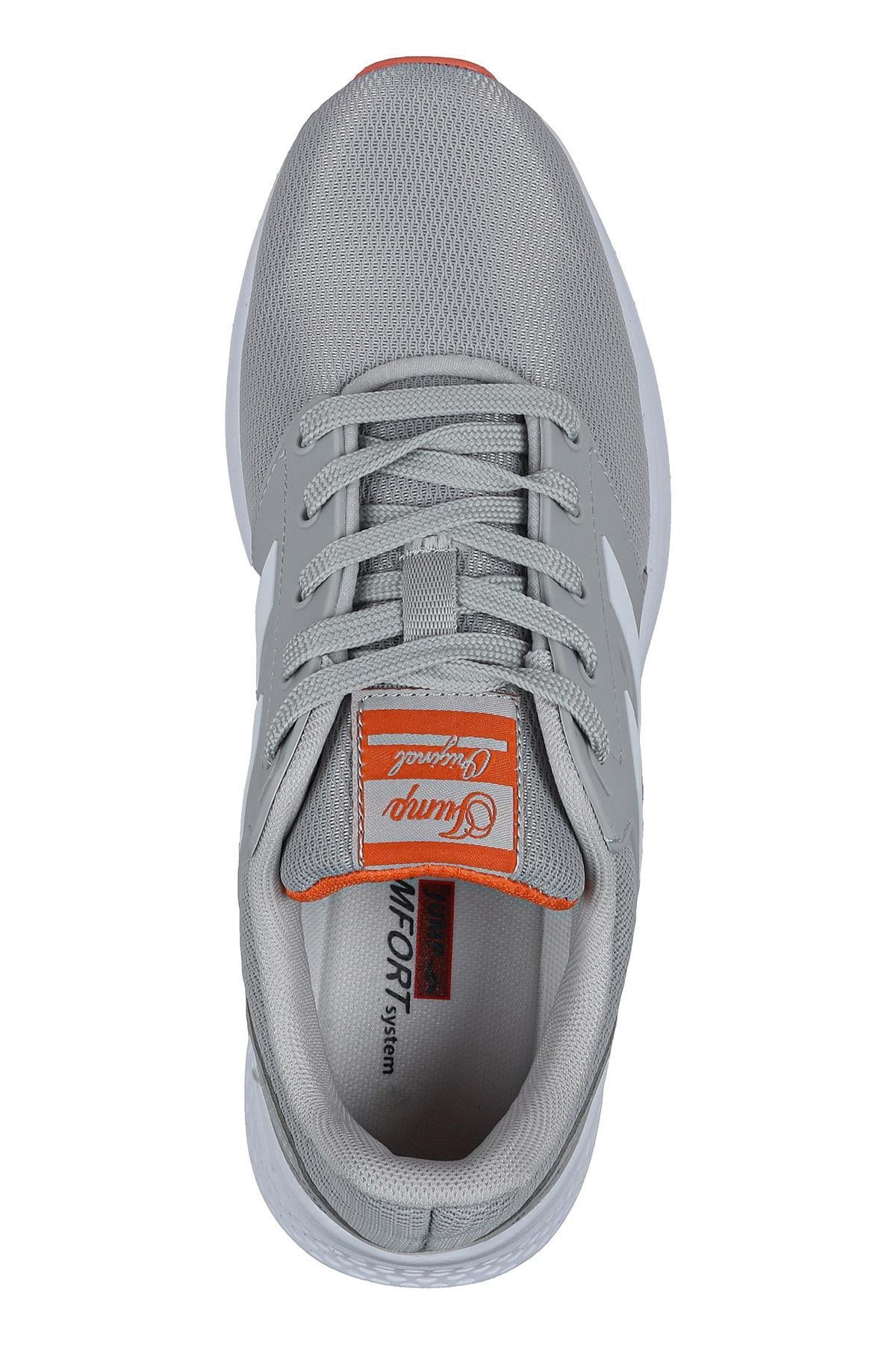 29964 Gri - Beyaz Kadın Sneaker Günlük Spor Ayakkabı