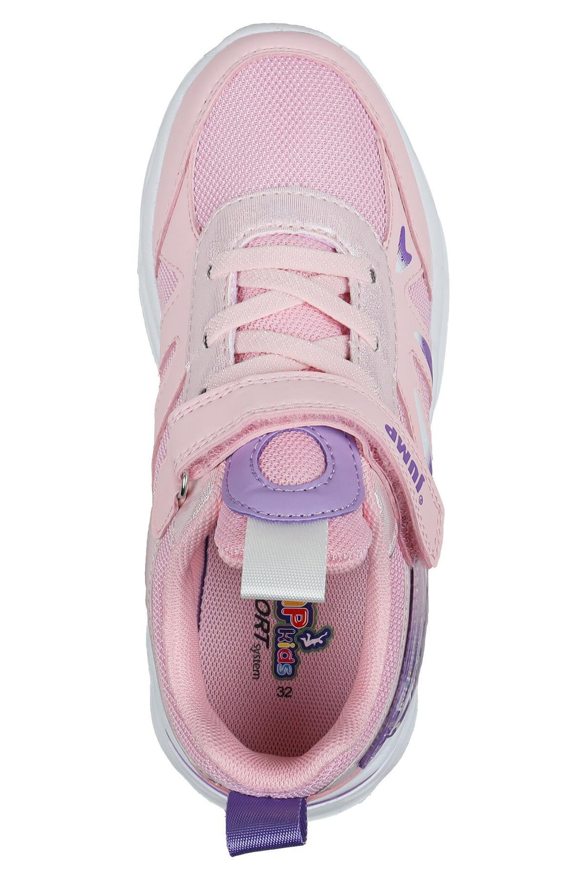 30053 Pembe - Mor Kız Çocuk Sneaker Günlük Spor Ayakkabı
