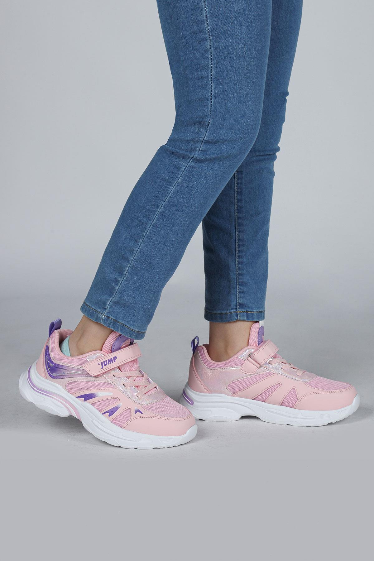 30053 Pembe - Mor Kız Çocuk Sneaker Günlük Spor Ayakkabı