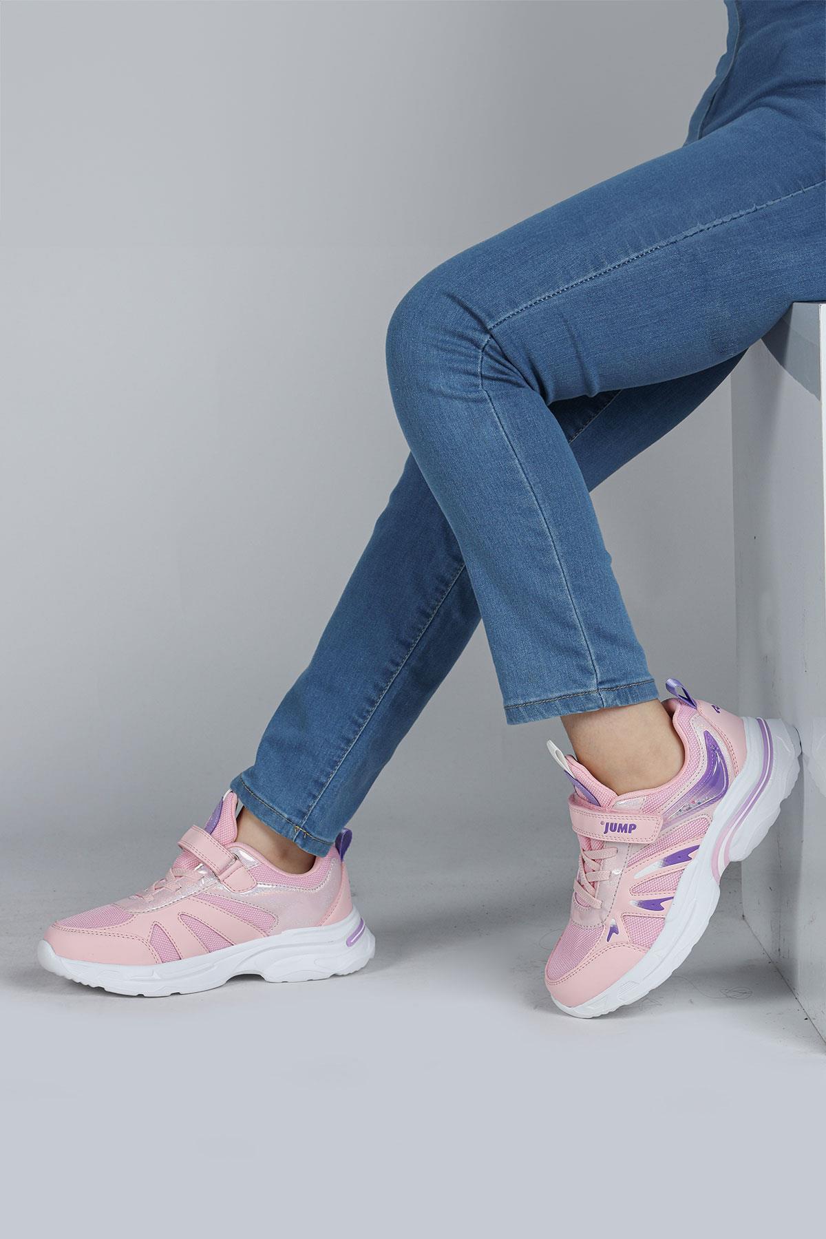 30053 Pembe - Mor Kız Çocuk Sneaker Günlük Spor Ayakkabı