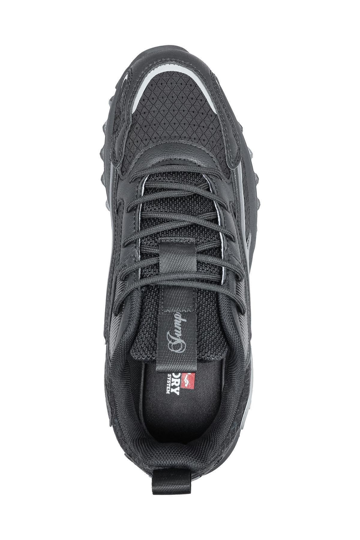 30877 Siyah Kadın Sneaker Günlük Spor Ayakkabı
