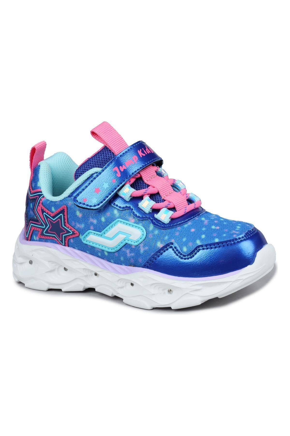 31007 Mor - Mavi  Sneaker Kız Çocuk Spor Ayakkabı