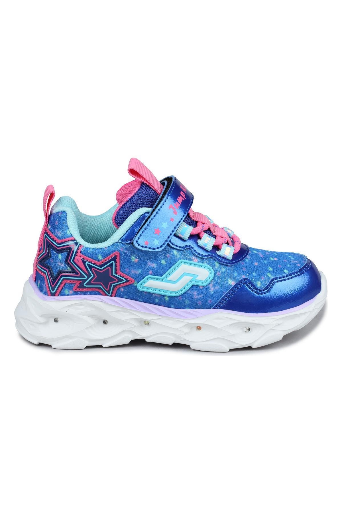 31007 Mor - Mavi  Sneaker Kız Çocuk Spor Ayakkabı