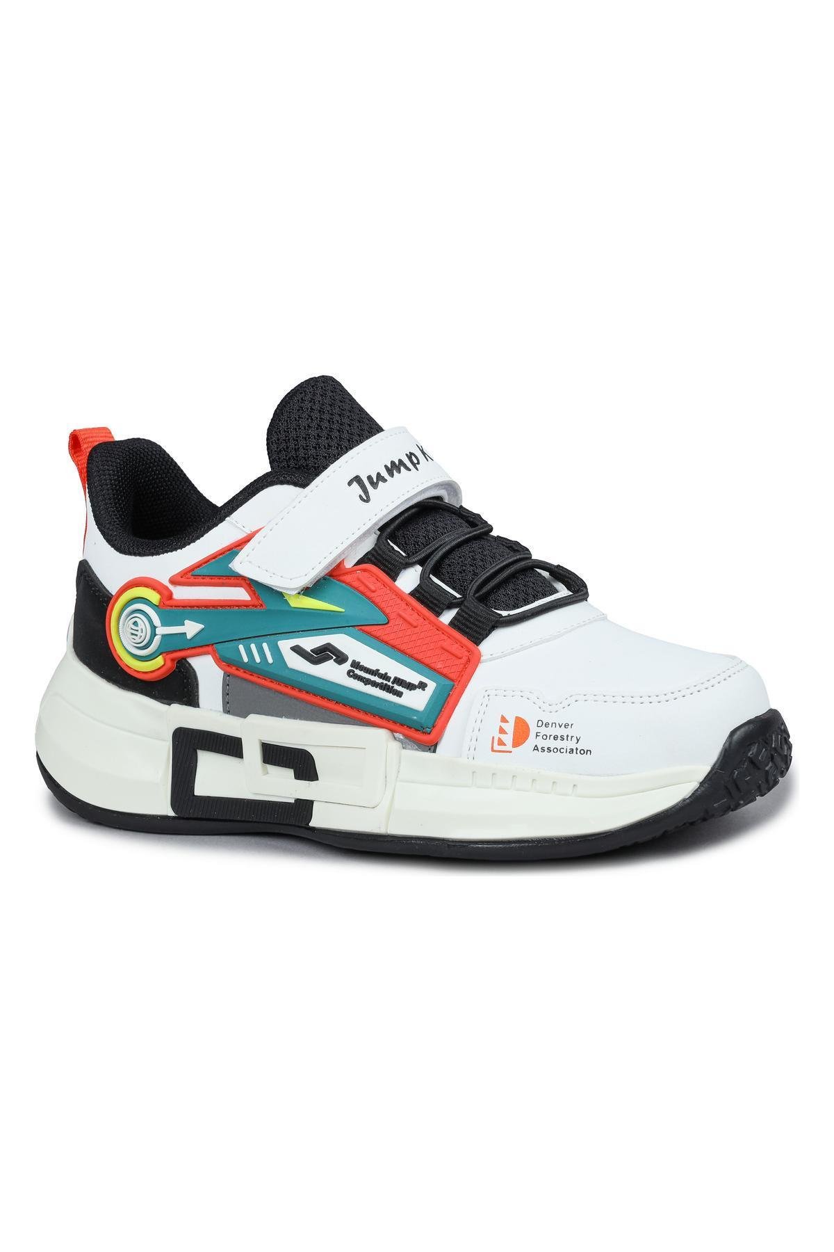 31035 Bej Çocuk Sneaker Günlük Spor Ayakkabı