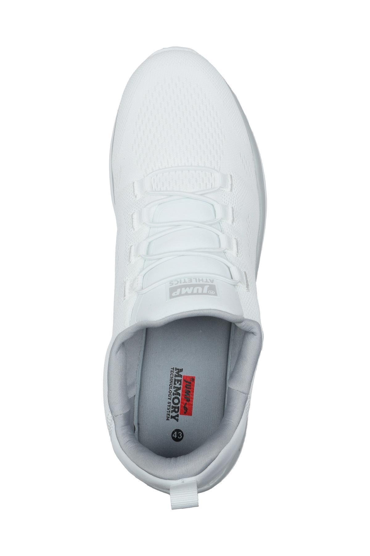 34635 Beyaz - Gri Erkek Sneaker Günlük Spor Ayakkabı
