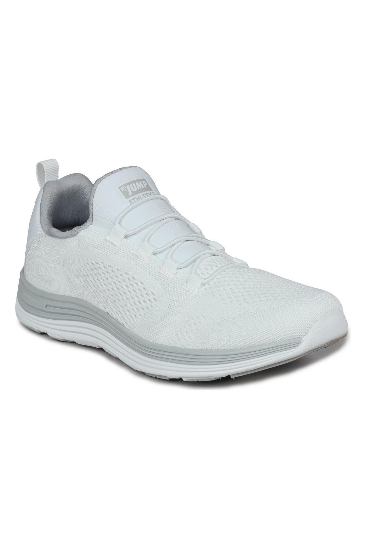 34635 Beyaz - Gri Erkek Sneaker Günlük Spor Ayakkabı