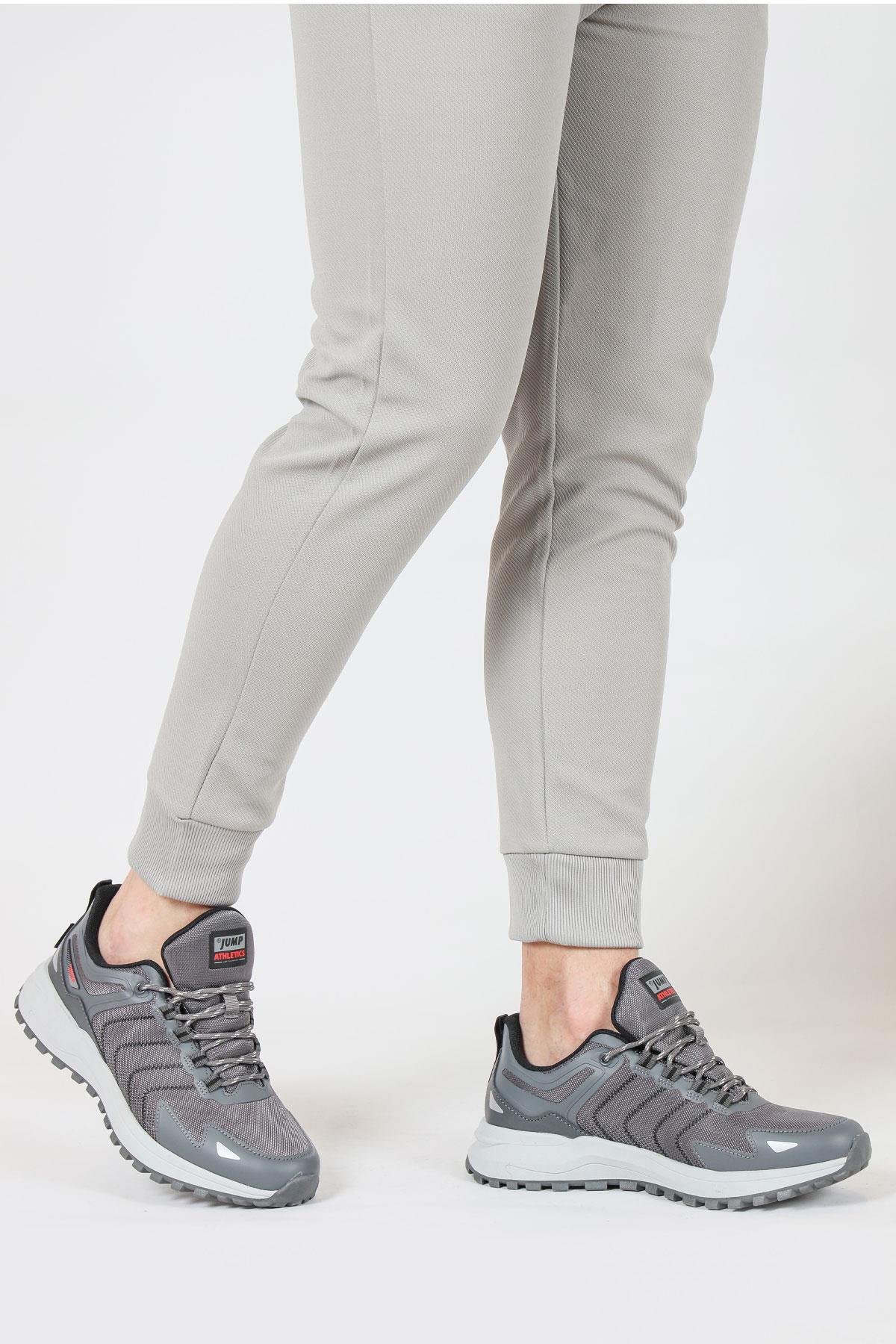 34650 Gri Erkek Sneaker Günlük Spor Ayakkabı