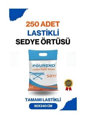 Fourend Yeni Nesil Lastikli Sedye Örtüsü 250 Adet