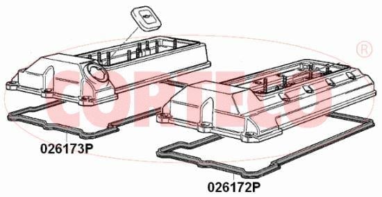 026173P KÜLBÜRATÖR KAPAK CONTASI